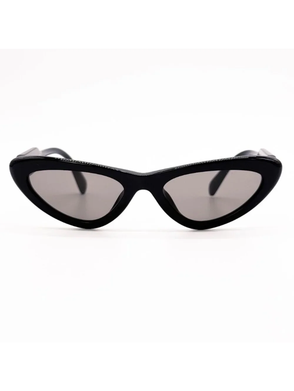 New Miu Miu MUB11SU 16K80Q Black Cat Eye Sunglasses MU B11SU